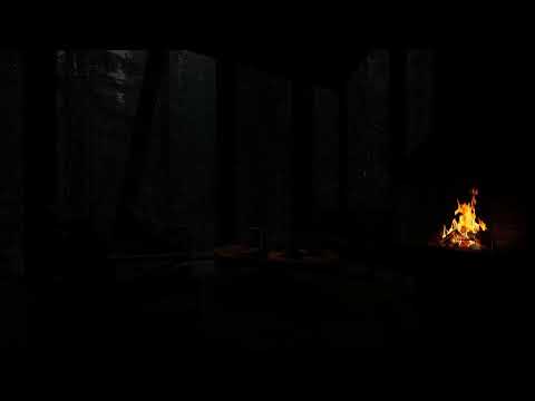 Drift Off Fast with Calming Rain & Fireplace Sounds –The Ultimate Remedy for Insomnia and Deep Sleep