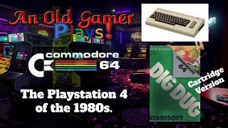 Namco Dig Dug (Commodore 64) - An Old Gamer Plays!