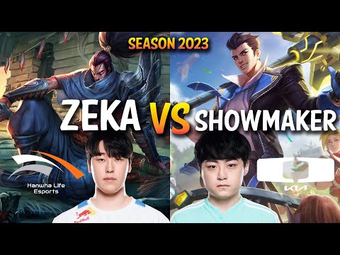 HLE Zeka vs DK Showmaker - Zeka YASUO vs Showmaker JAYCE Mid - KR Ranked