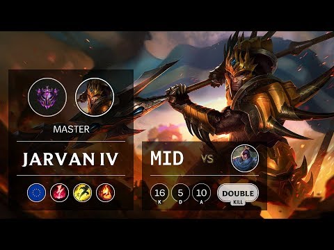 Jarvan IV Mid vs Yasuo - EUW Master Patch 9.24