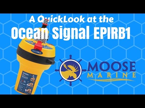 RescueME EPIRB1 quickLook with Moose - Moose Marine