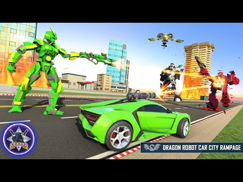 Robot Game Dragon Robot Transforming Games: Car Robot Battle Games