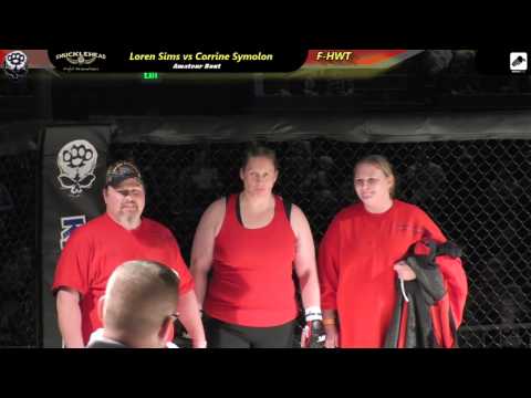 Bout 7 F HWT Loren Sims vs Corrine Symolon