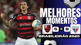 MELHORES MOMENTOS FLAMENGO 5X0 FORTALEZA!
