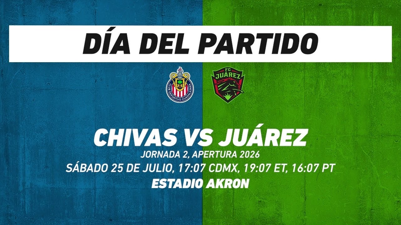 Chivas vs Juárez, frente a frente: Liga MX