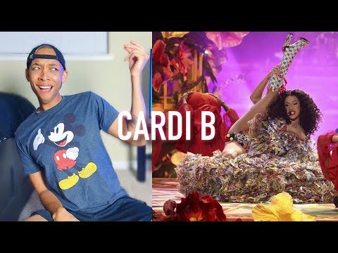 Cardi B performs “I Like It” Live @ 2018 American Music Awards Performance | REACTION & REVIEW