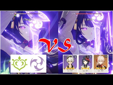 AGGRAVATE VS HYPERCARRY Raiden Shogun Genshin Impact