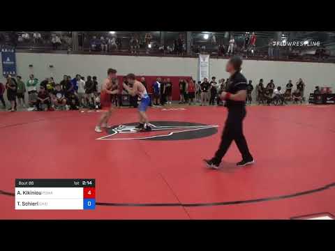 2024 U20 Greco-Roman World Team Trials: Aliaksandr Kikiniou vs Tj Schierl: 72 KG 3rd Place Bout