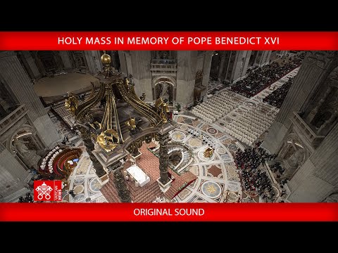 Santa Messa in memoria di Papa Benedetto XVI, 30 dicembre 2025