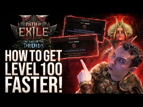 How To Level Up Faster To Level 100 | Path Of Exile 2 0.4