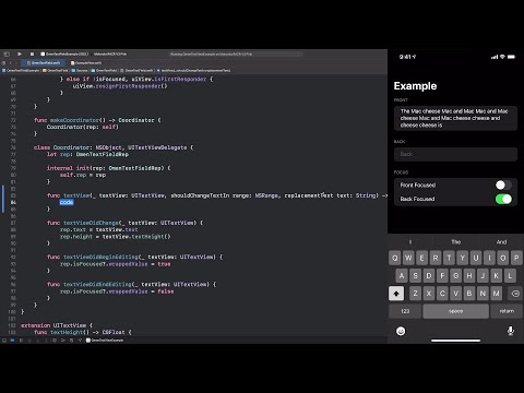 "Production" SwiftUI — Building a Better TextField — PART II