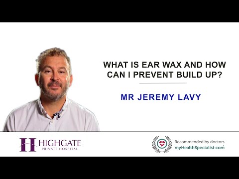 What is ear wax and how can I prevent build up?