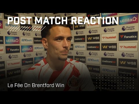 "The feeling is amazing" | Enzo Le Fée On Scoring First Premier League Goal | Post Match Reaction