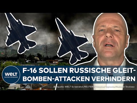 PUTINS KRIEG: Ukraine erhält erste US-Kampfjets! So sollen F-16 künftig russische Attacken abwehren