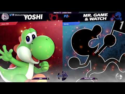 Jory (Yoshi) vs. Snickeldorf (Game & Watch) - Orbitar 75 - Losers Semis