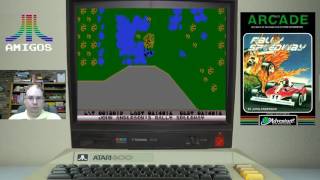 Amigos Plays John Anderson's Rally Speedway (Atari 800)