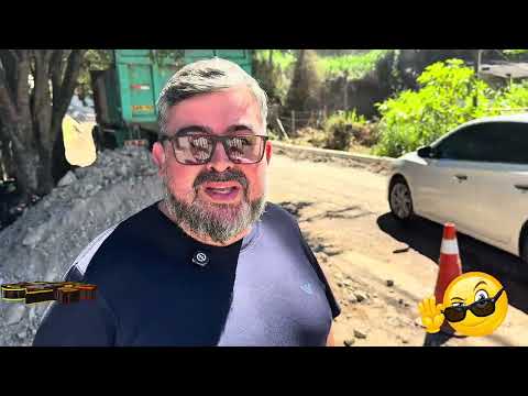 PREFEITO DE JUQUITIBA WILLIAM SOARES RESOLVEU SAIR DO GABINETE E MOSTRAR AS SUAS OBRAS ESPALHADAS PELA CIDADE PAVIMENTAÇÃO DA RUA ANTÔNIO BELCHIOR DE OLIVEIRA FAVELA DOS BRANCOS E CONCEIÇÃO
