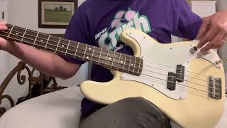 Video thumbnail for 1993 Fender Squier Series Precision Bass Silver Logo MIK Korea by johnnyangel69