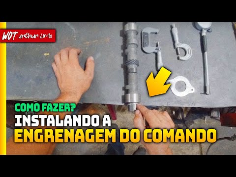 COMO INSTALAR A ENGRENAGEM DO COMANDO DO OPALA (W.O.T. PREPARAÇÕES)