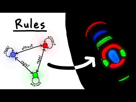 Particle Life: simulating "life" with 200000+ particles