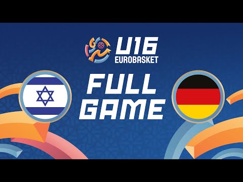 Group Phase | Israel v Germany | Full Basketball Game | FIBA U16 Women's EuroBasket 2025