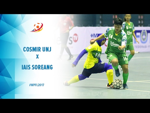 Cosmir UNJ Vs IAIS Soreang - Highlight Woman Pro Futsal League 2017