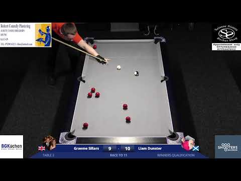 Ayrshire Open Winners Qualification (Table 2 Shooters) - Graeme Sillars v Liam Dunster