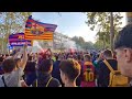 un dia de partit barça vs inter camp nou ❤️💙 12.10.2022 #barça #campnou #barcelona #messi #ultras