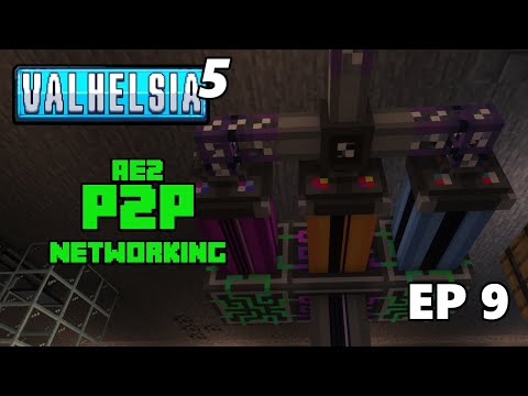 AE2 P2P Tunnels and Channels Tutorial | Valhelsia 5 | Minecraft 1.19.2 [EP9]
