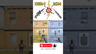 Download lagu 𝐌𝟐𝟒 𝐕𝐒 𝐃𝐒𝐑-𝟏 𝐃𝐀𝐌𝐀𝐆𝐄 😱           #bgmi #pubgmobile #m24 #dsr-1 #awm #m24headshot #newroyalpass mp3