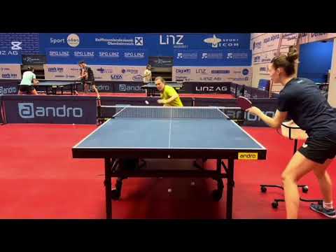 Arantxa Cossio Aceves - Backhand & Forehand Looping from Underspin