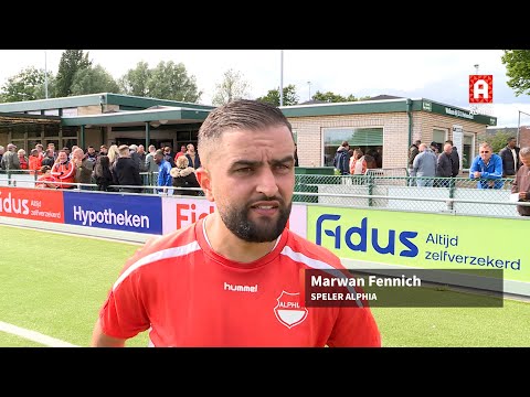Interview met Alphia-speler Marwan Fennich na Alphia - BVCB