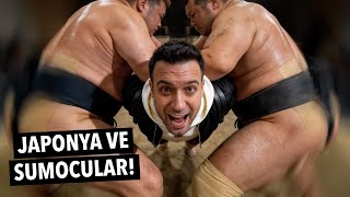 I spent a day with Japanese wrestlers.