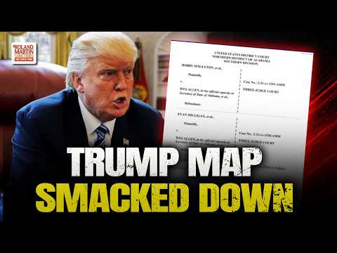 Trump Suffers Court DEFEAT as Federal Judges BLOCK Alabama’s Discriminatory Map
