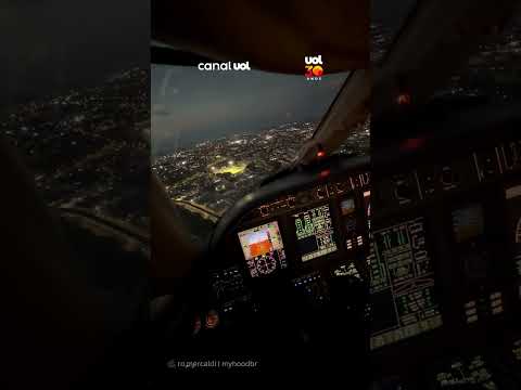 Piloto grava pouso em Teresina (PI) e revela paisagem da cidade vista das alturas