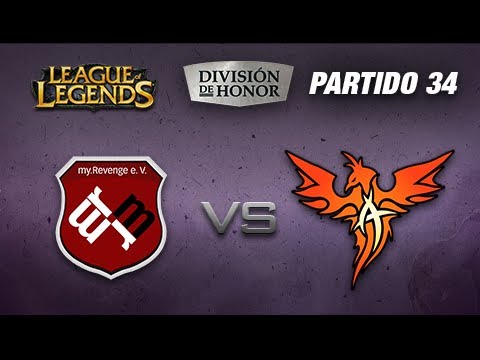 myRevenge vs Ases - #LoLHonor - Partido 34 - Temporada 6