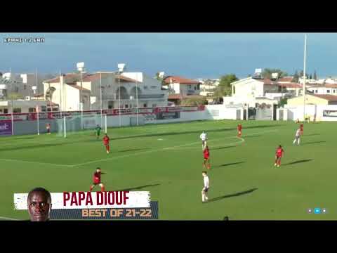 Papa Diouf saison 2021-2022 Ermis fc (Chypre)