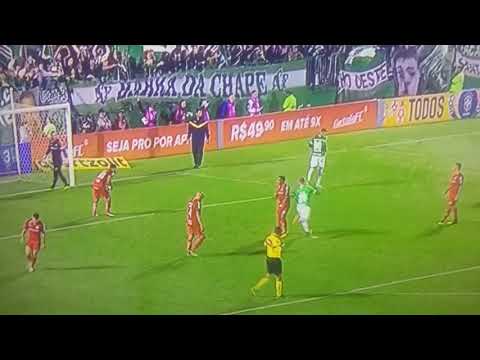 Chapecoense 2x1 Internacional Gol da Chapecoense