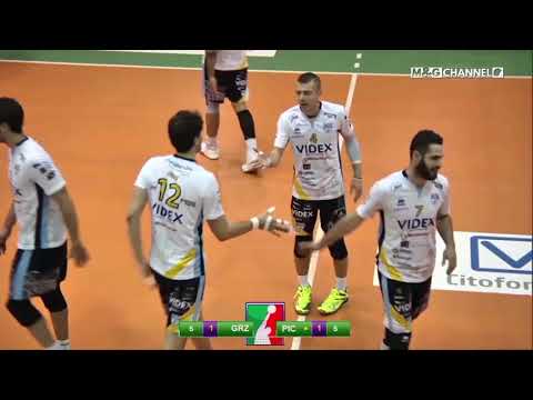 M&G/A2, 8a Giornata: Videx Grottazzolina - GoldenPlast Potenza Picena 3-1. Gli Highlights