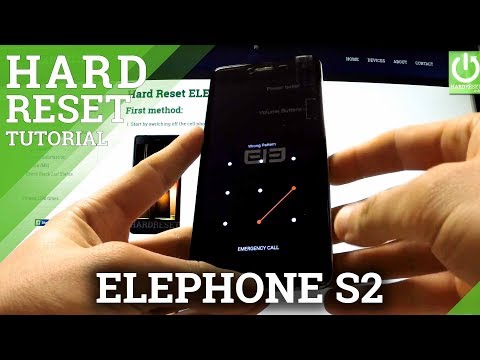 Hard Reset ELEPHONE S2 - How to Erase All Data by Factory Mode