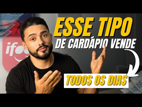 Como ter um CARDÁPIO de DELIVERY que VENDE no IFOOD - Loja nova e antiga