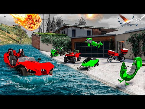 COLECIONANDO MOTOS NO FIM DO MUNDO GTA 5