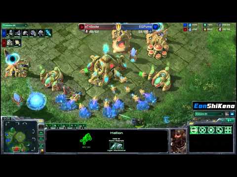 EGPuMa vs aTnSocke TvP Game 3 Starcraft 2 EonShiKeno