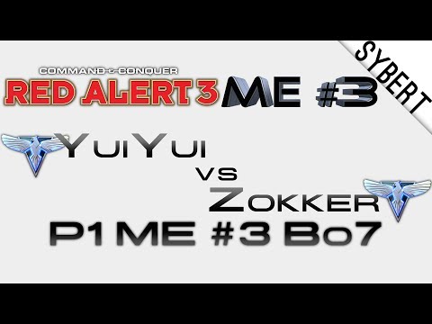 YuiYui[A] vs Zokker[A] - P1 ME #3 Bo7 - Red Alert 3