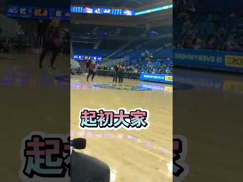 她贏了挑戰，卻輸給了主辦方🏀（TT：@nicolekornet）