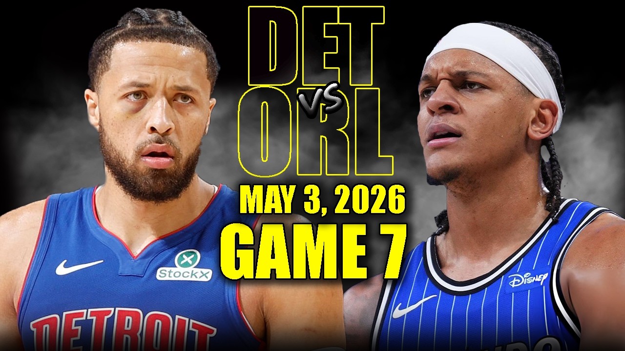 5월 04일 올랜도 VS 디트로이트 피스톤즈 농구하이라이트