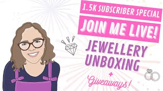 LIVE Charity Shop Jewellery Unbagging! Unboxing a Jewelry Jar - Gold, Silver, Vintage & More!