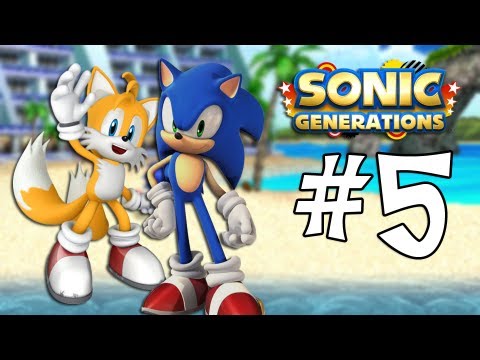 Sonic Generations 3DS Walkthrough: Emerald Coast Zone Act 1, 2, and Special Stage 4
