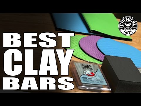 Best Clay Bar Options - Chemical Guys - Clay Bar/Clay Mitt/Clay Disc/Clay Block