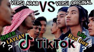Download lagu Funny battle! Original vs Arabic style!! | JOKER, LILY, CRADLES, BAD GUY, THE BOX mp3